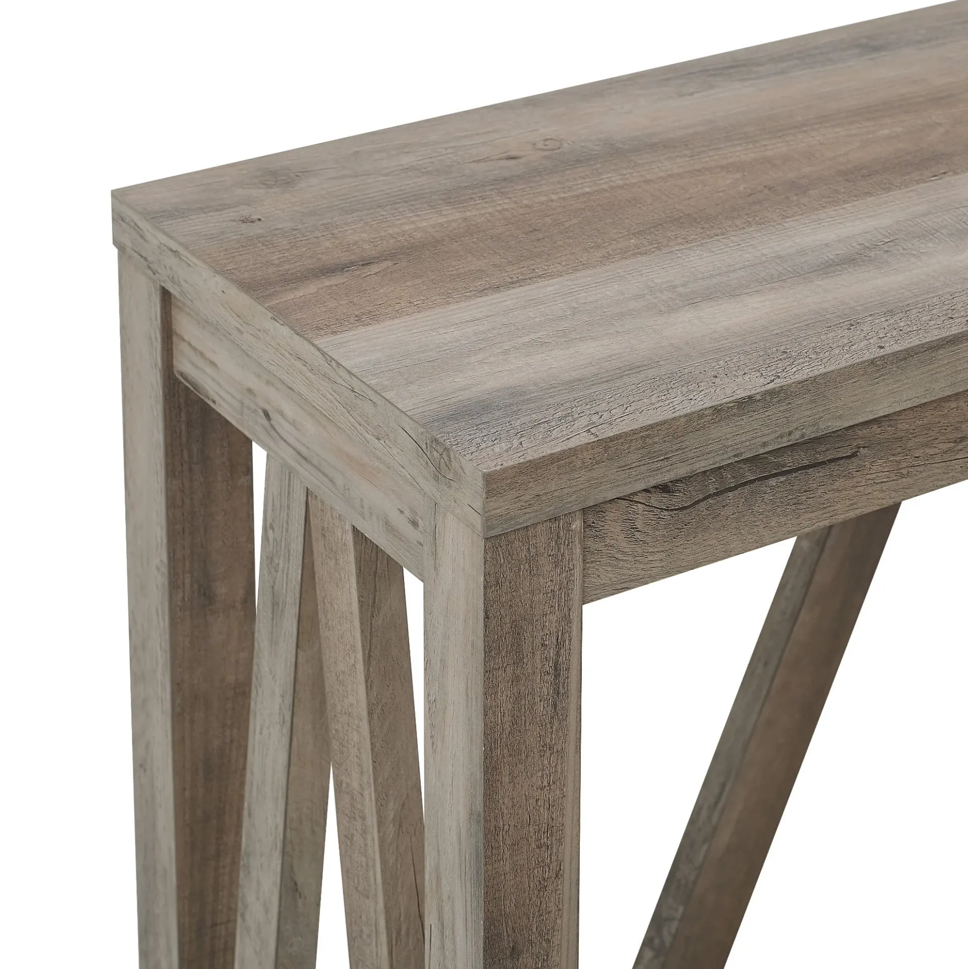A-Frame Rustic Entry Table