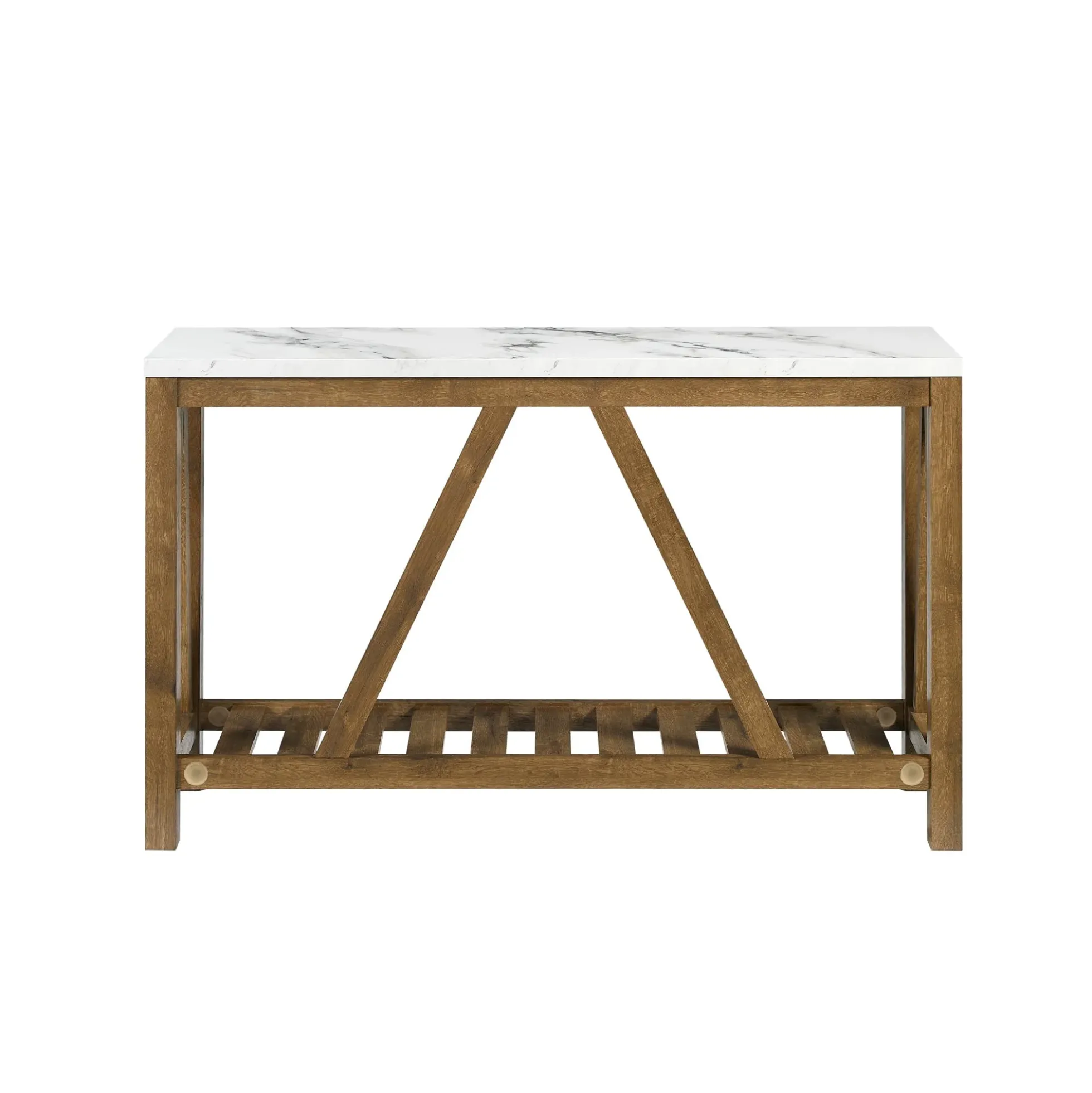 A-Frame Rustic Entry Table
