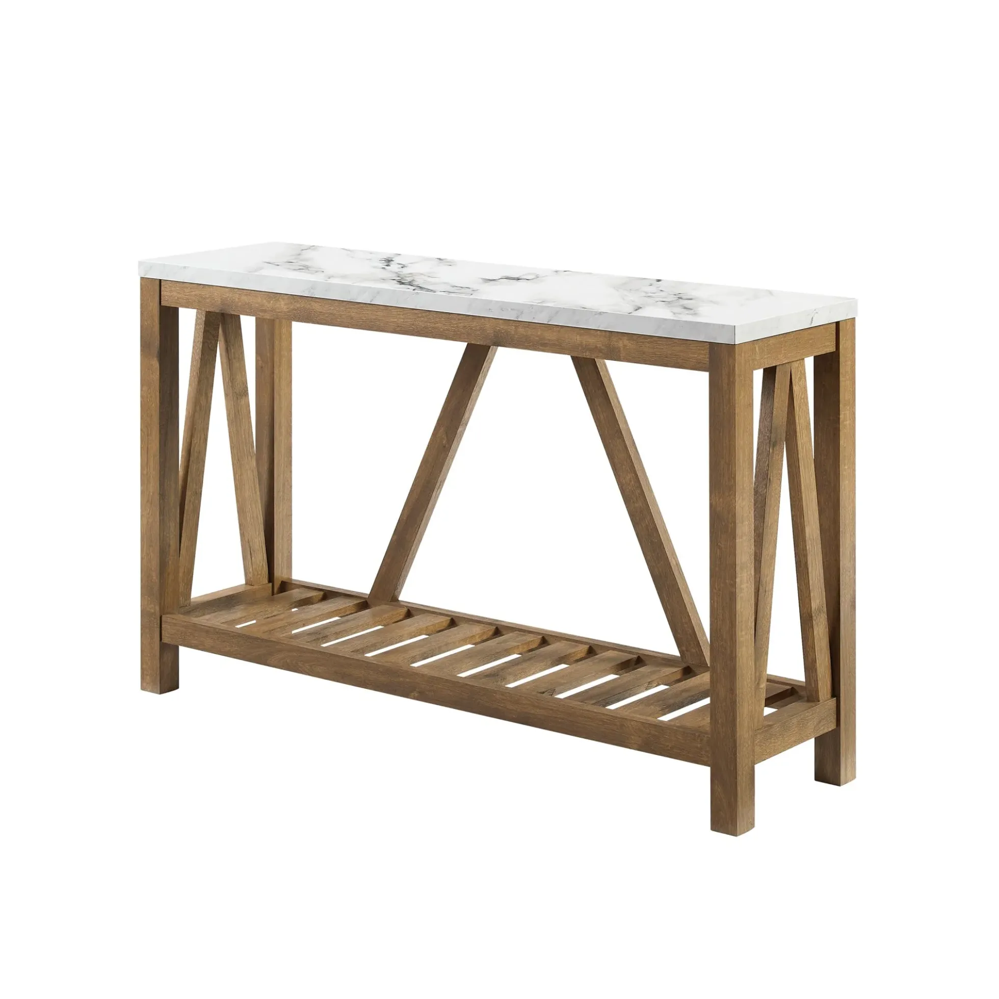 A-Frame Rustic Entry Table