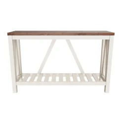 A-Frame Rustic Entry Table