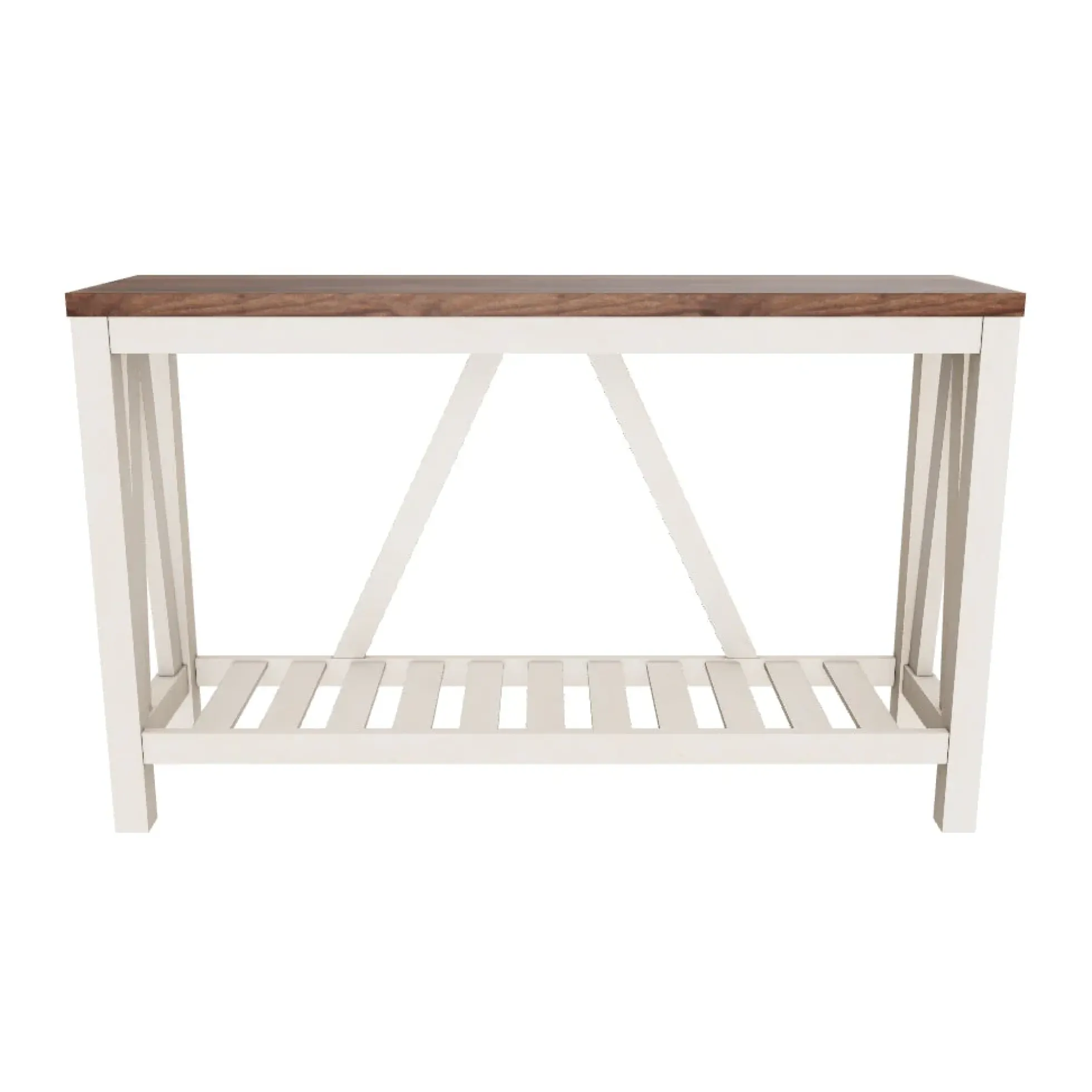 A-Frame Rustic Entry Table