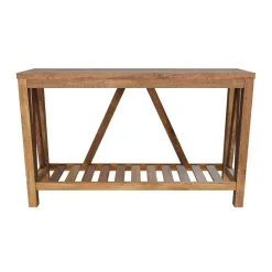 A-Frame Rustic Entry Table