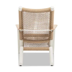 All Weather Wicker Atlas Adirondack Outdoor Lounge Chair
