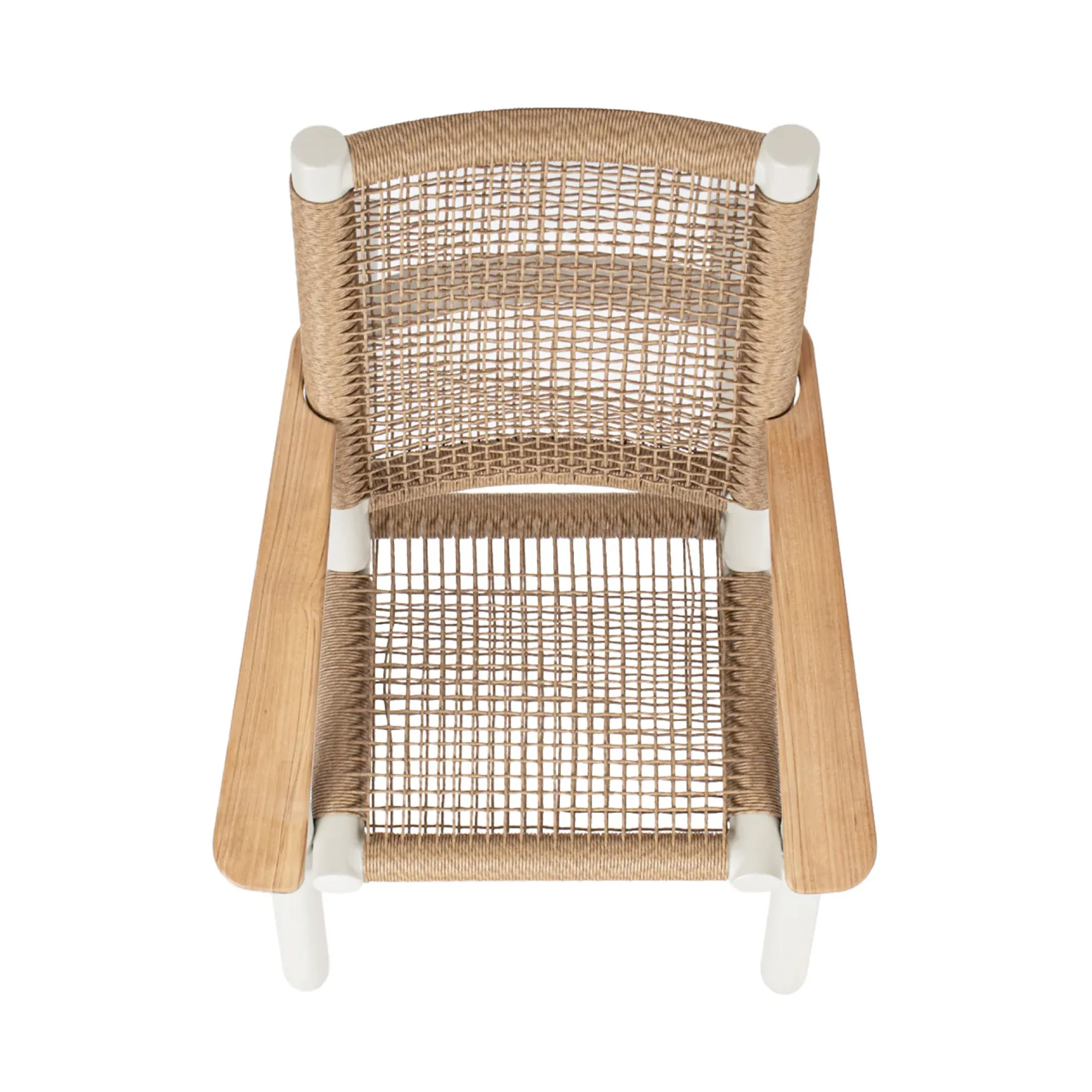 All Weather Wicker Atlas Adirondack Outdoor Lounge Chair