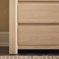 Amira Modern Wood Bookshelf with Glass Doors and Drawer Storage