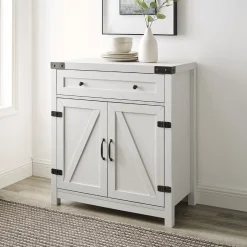 Barn Door Accent Cabinet