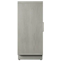 Boho Coastal Linen Design Buffet Sideboard with Shelving Storage