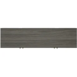 Boho Coastal Linen Design Buffet Sideboard with Shelving Storage