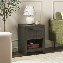 Booker Modern 1 Drawer Nightstand & Side Table