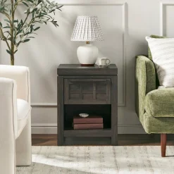 Booker Modern 1 Drawer Nightstand & Side Table