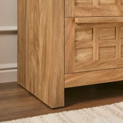 Booker Modern 2 Drawer Nightstand & Side Table