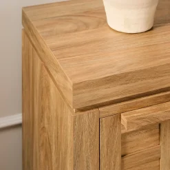 Booker Modern 2 Drawer Nightstand & Side Table
