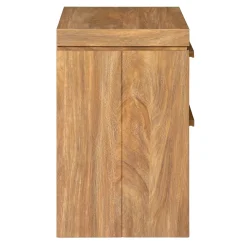 Booker Modern 2 Drawer Nightstand & Side Table