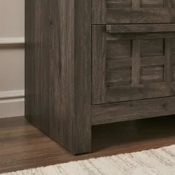 Booker Modern 2 Drawer Nightstand & Side Table