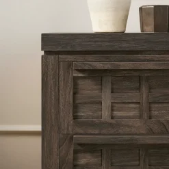 Booker Modern 2 Drawer Nightstand & Side Table
