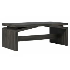 Booker Modern Easy Assembly Split-Top 47" Coffee Table
