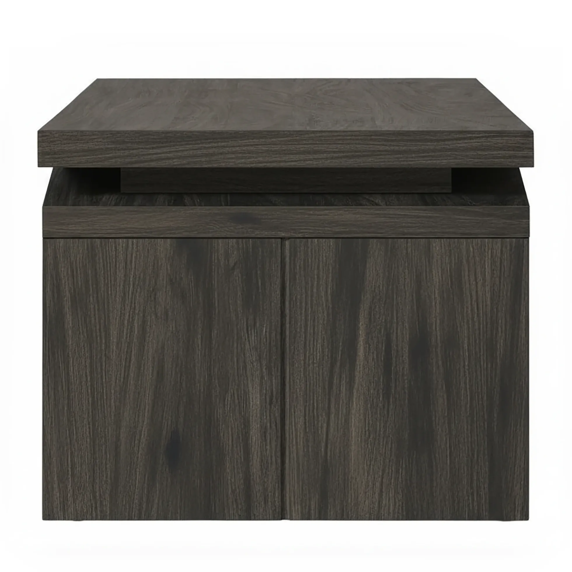 Booker Modern Easy Assembly Split-Top 47" Coffee Table