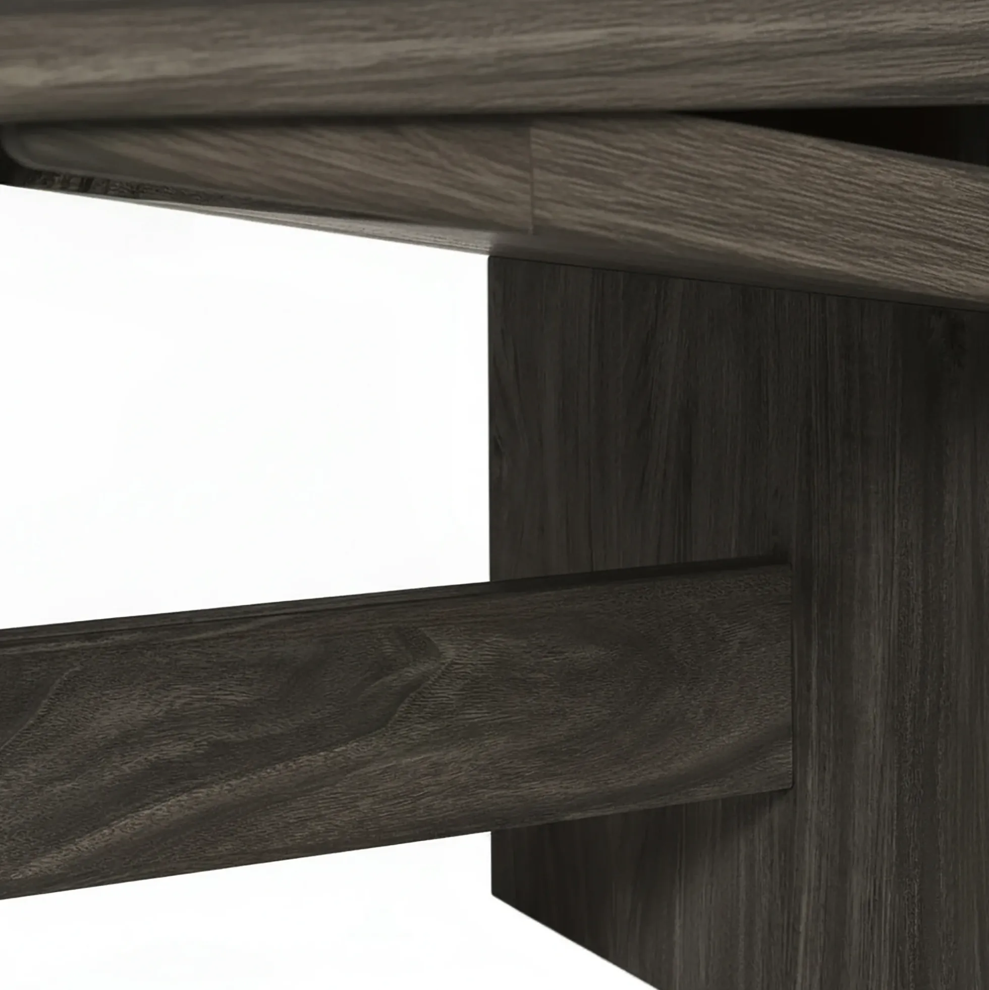 Booker Modern Easy Assembly Split-Top 47" Coffee Table