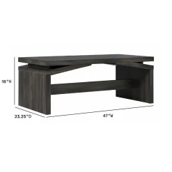 Booker Modern Easy Assembly Split-Top 47