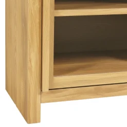 Booker Modern Glass Door TV Stand Sideboard