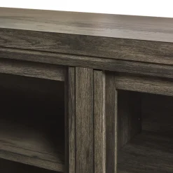 Booker Modern Glass Door TV Stand Sideboard