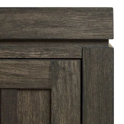 Booker Modern Windowpane Modular Storage Accent Cabinet