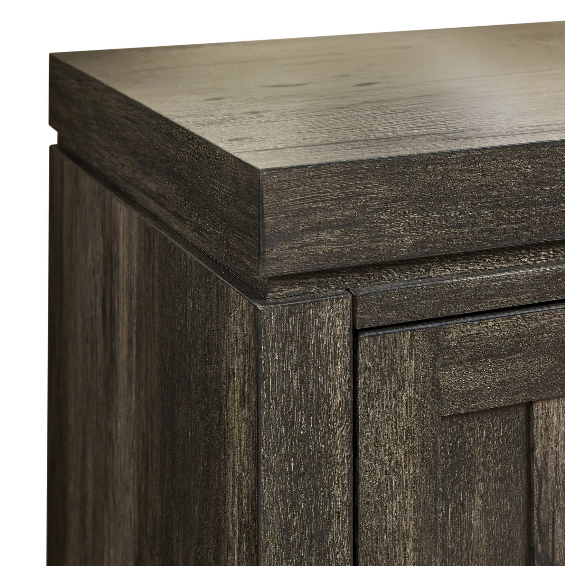 Booker Modern Windowpane Modular Storage Accent Cabinet
