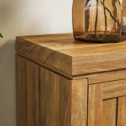 Booker Modern Windowpane Modular Storage Accent Cabinet