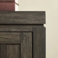 Booker Modern Windowpane Modular Storage Accent Cabinet