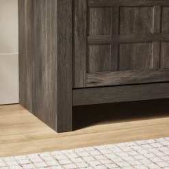 Booker Modern Windowpane TV Stand Sideboard with Storage