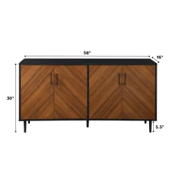 Bookmatch Hampton Buffet Sideboard / TV Stand