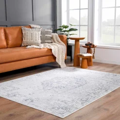 Boutique Rugs - Akram Cream & Antrasit Washable Area Rug