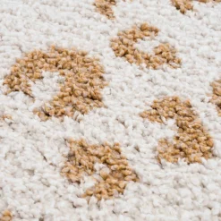 Boutique Rugs - Altin Leopard Print White Area Rug