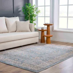 Boutique Rugs - Anana Silver Blue & Beige Area Rug