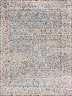 Boutique Rugs - Anana Silver Blue & Beige Area Rug