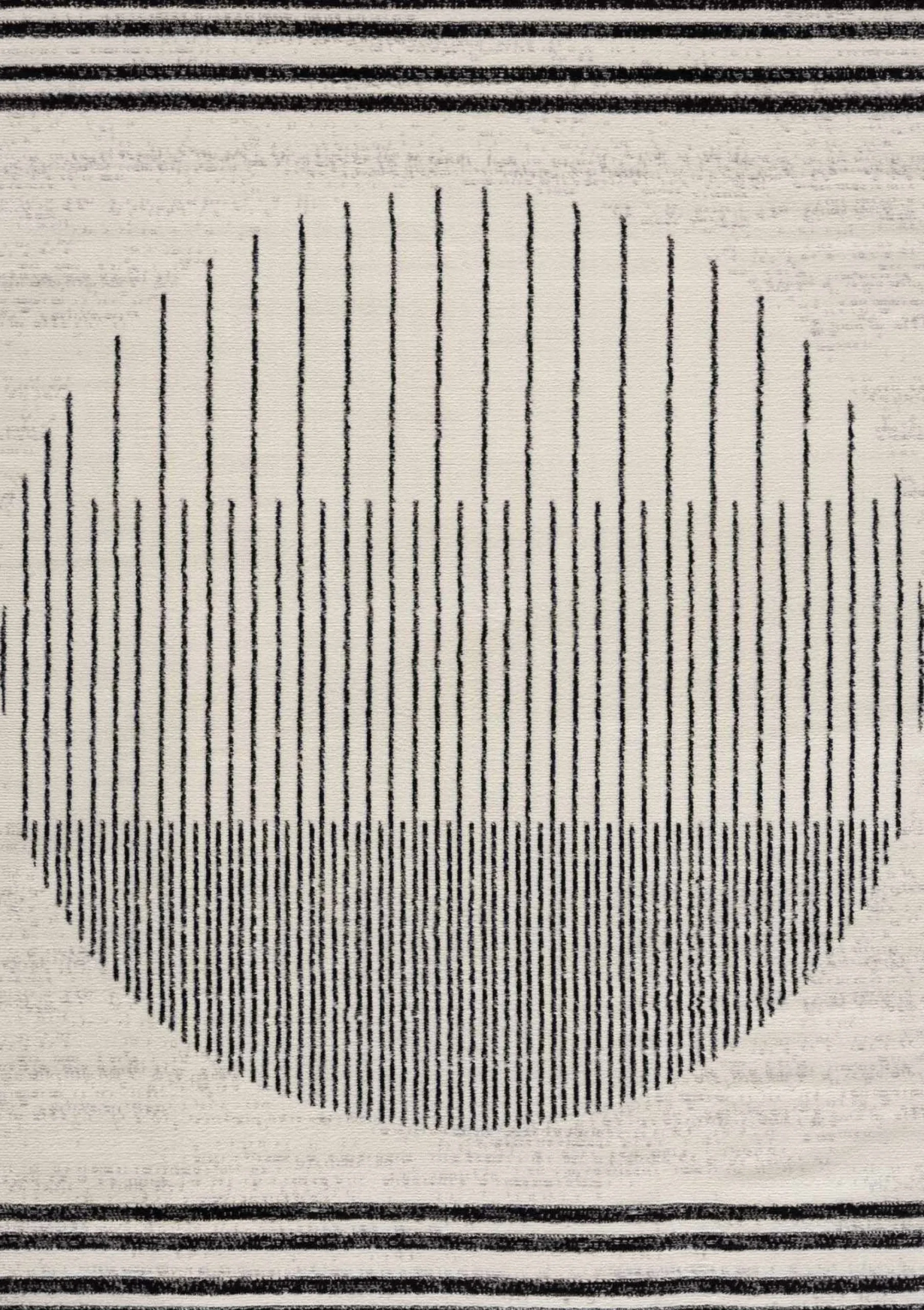 Boutique Rugs - Angus Black&White Geometric Area Rug