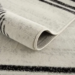 Boutique Rugs - Angus Black&White Geometric Area Rug
