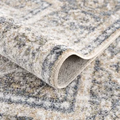 Boutique Rugs - Arias Cream & Blue Washable Area Rug