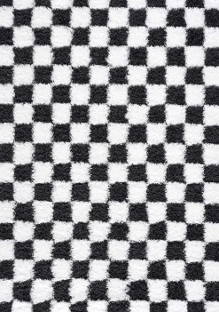 Boutique Rugs - Atira Black & White Checkered Area Rug