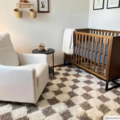 Boutique Rugs - Atira Brown Checkered Area Rug
