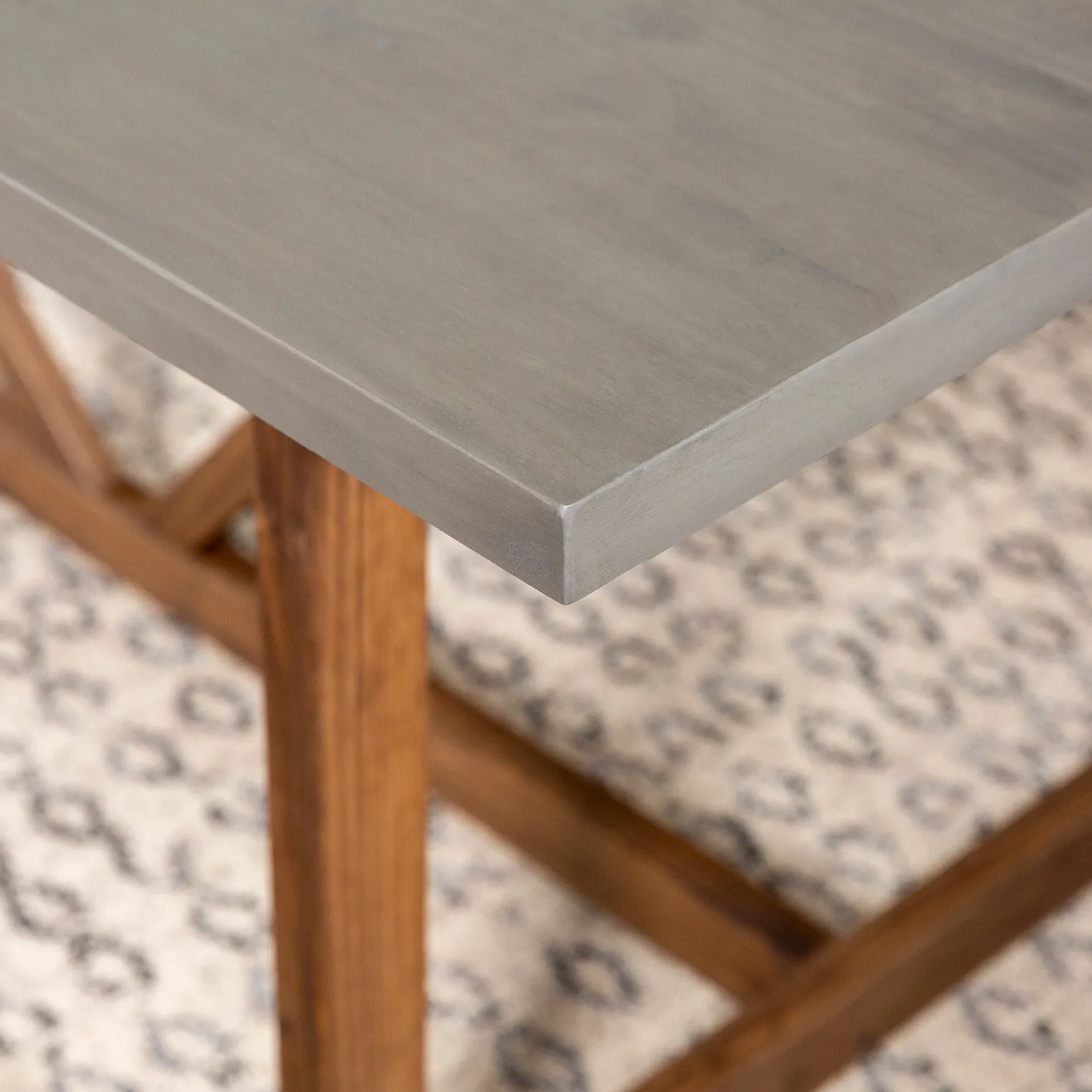 Brennan Solid Wood Trestle Dining Table