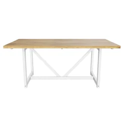 Brennan Solid Wood Trestle Dining Table