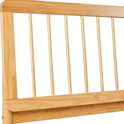 Cama Mid-Century Modern Solid Wood Spindle Bedframe