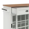 Carolina Free-Standing 48" Kitchen Island with Storage