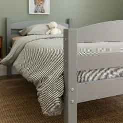 Carolina Transitional Solid Wood Twin-over-Twin Bunk Bed