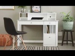 Clara Desk with Hutch