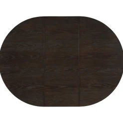 Classic Modern Extendable Round Dining Table Set for 4