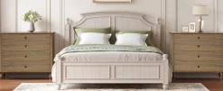 Classic Modern Wide 4-Drawer Chest Dresser