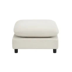 Cloud 4-Piece Modular Free Combination Sectional Sofa Couch with Ottoman