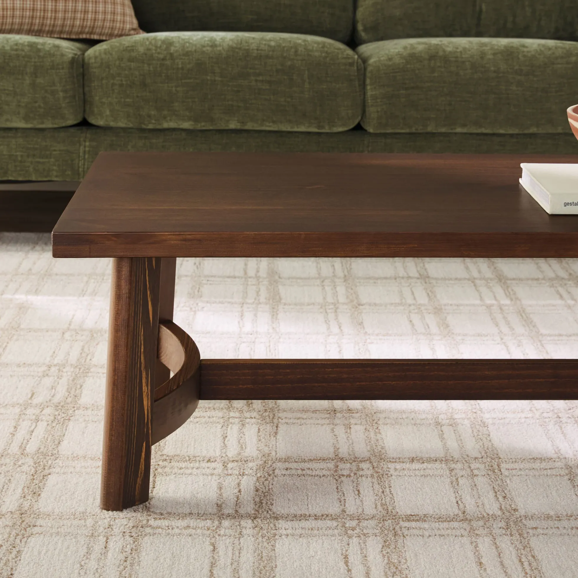 Colt Modern Farmhouse Easy Assembly 48" Coffee Table